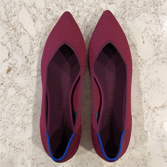 SALE | Rothy’s | Cabernet Herringbone | Flats - Picture 3 of 16